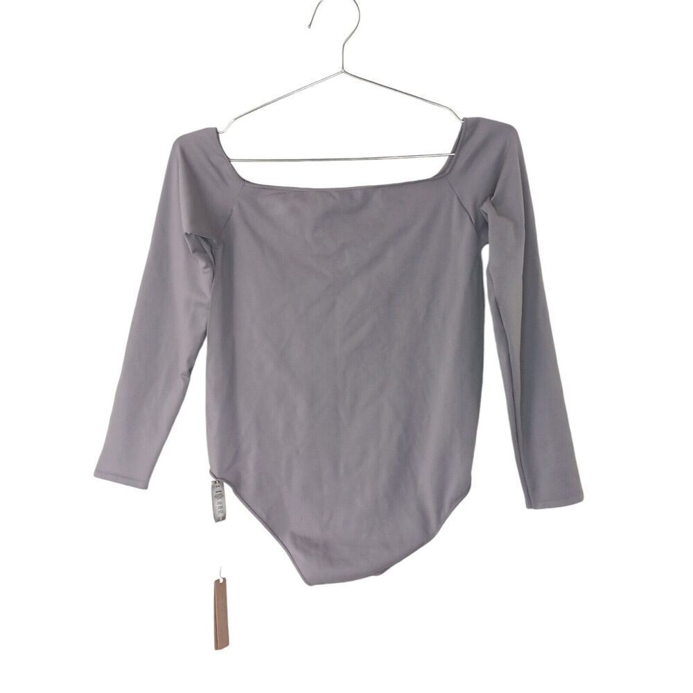 New with Tags Skims ESSENTIAL OFF THE SHOULDER BODYSUIT SZ 2X/3X in Zinc - Picture 10 of 12